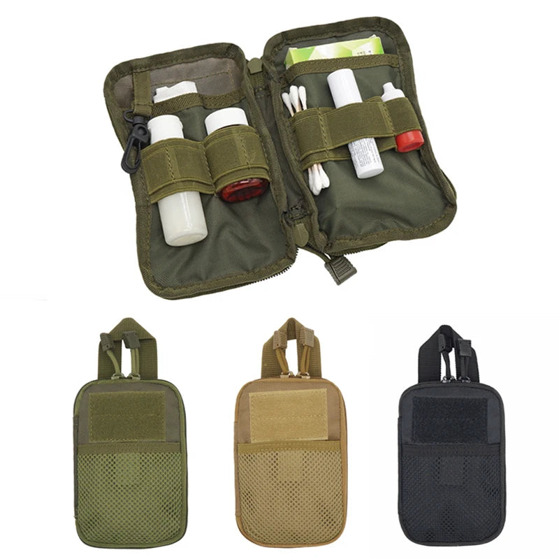 Men Tactical Molle Pouch Belt Bag