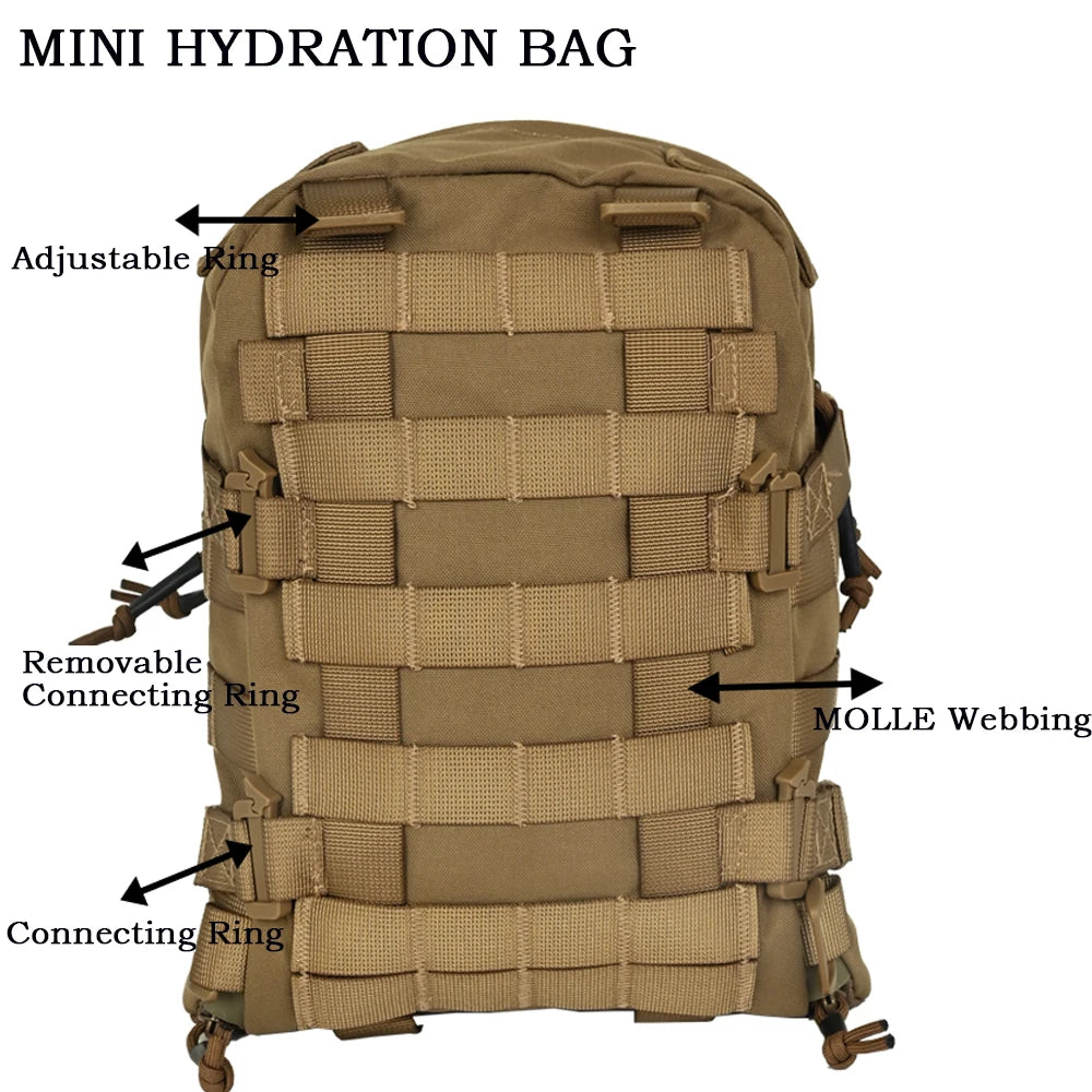 Mini Hydration Bag Tactical Backpack