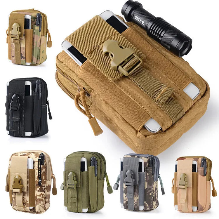 Men Tactical Molle Pouch Belt Bag