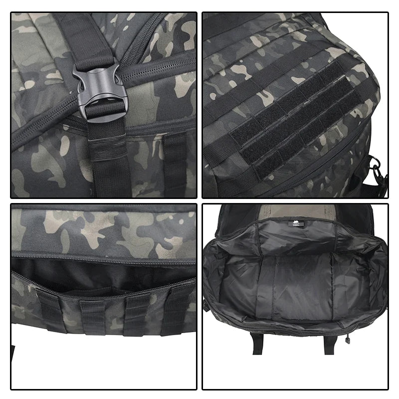 Camo Duffle bag Tactical Waterproof Backpack