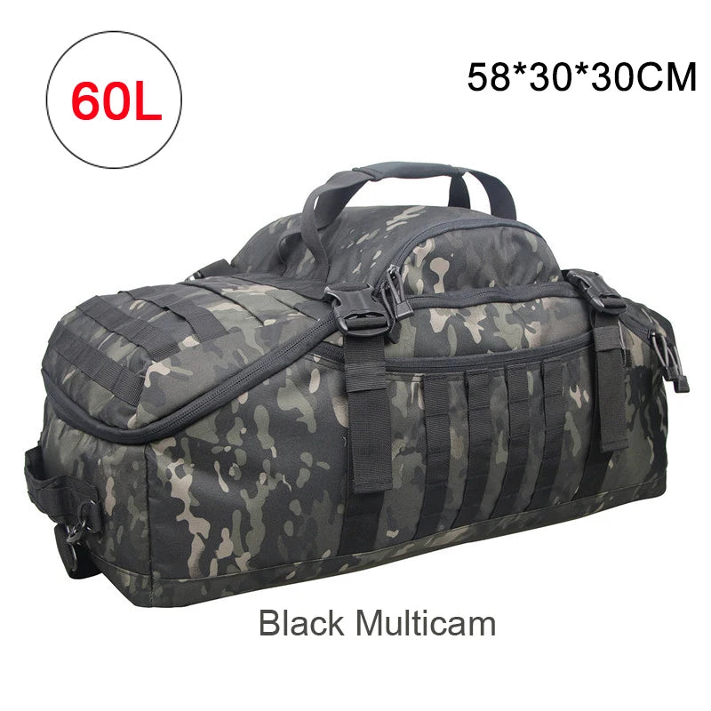 Camo Duffle bag Tactical Waterproof Backpack